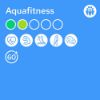 Symbolen die te maken hebben met aquafitness in het Lentebad in Zevenaar